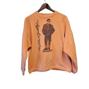 Vintage GENERRA ‎ Sweatshirt Heat Sensitive Color Medium Hyper Color